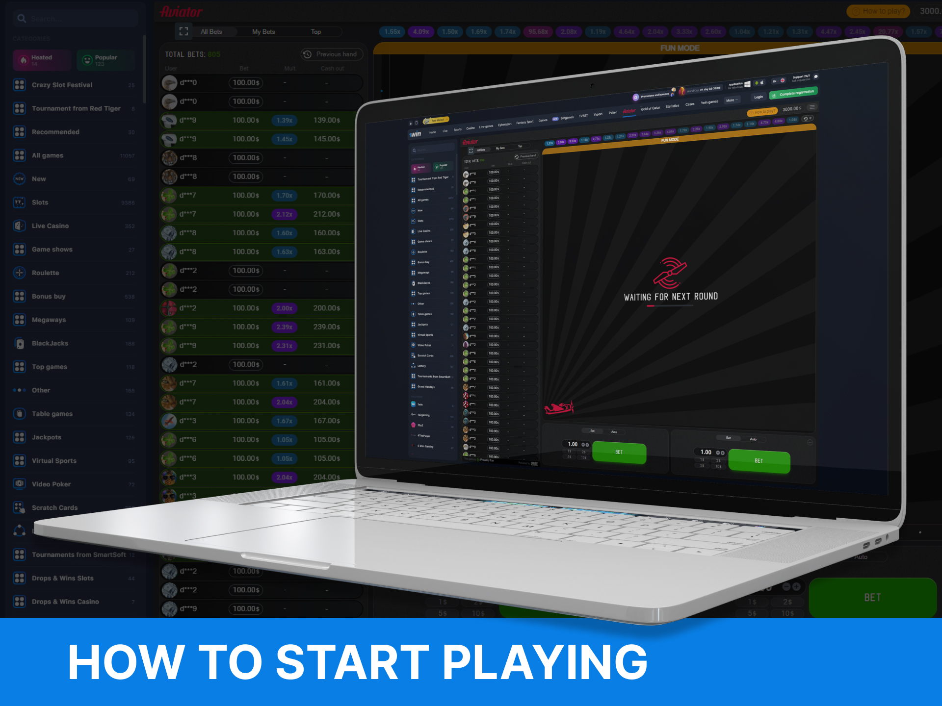 Start playing 1win Aviator, read the instructions to do it effectively.